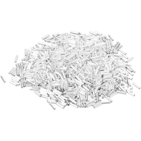 Kit de 2000 pièces de cosses à sertir 18AWG 8mm en cuivre étamé pour câbles et fils électriques, accessoires de connexion EN1008