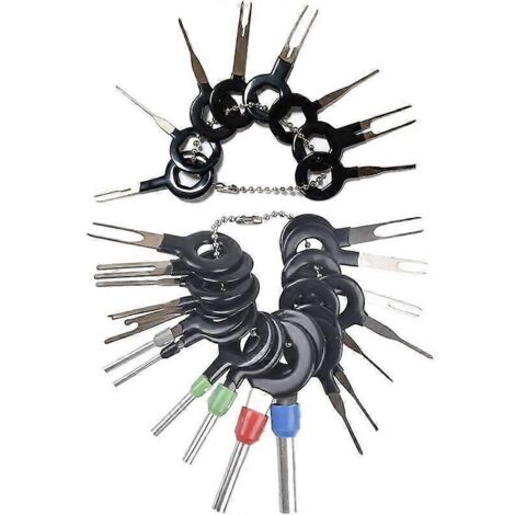Kit de 26 extracteurs de cosses pour câblage électrique automobile, extracteur de broches de connecteurs à sertir pour la réparation automobile