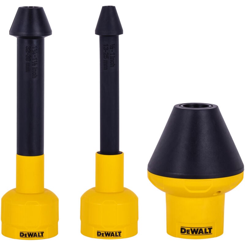 Kit de 3 buses pour aspiration de poussières dans tous conduits – DXVA00-0301E