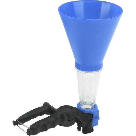 Kit de 3 entonnoirs à huile moteur universels - Outil manuel antistatique et anticorrosion pour automobile (Bleu)