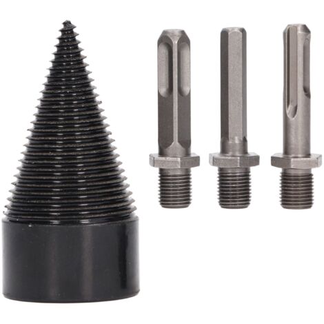 Kit de 3 Fers de Fendeuse à Bois 45mm, Mèches de Remplacement pour Fendeuse Électrique