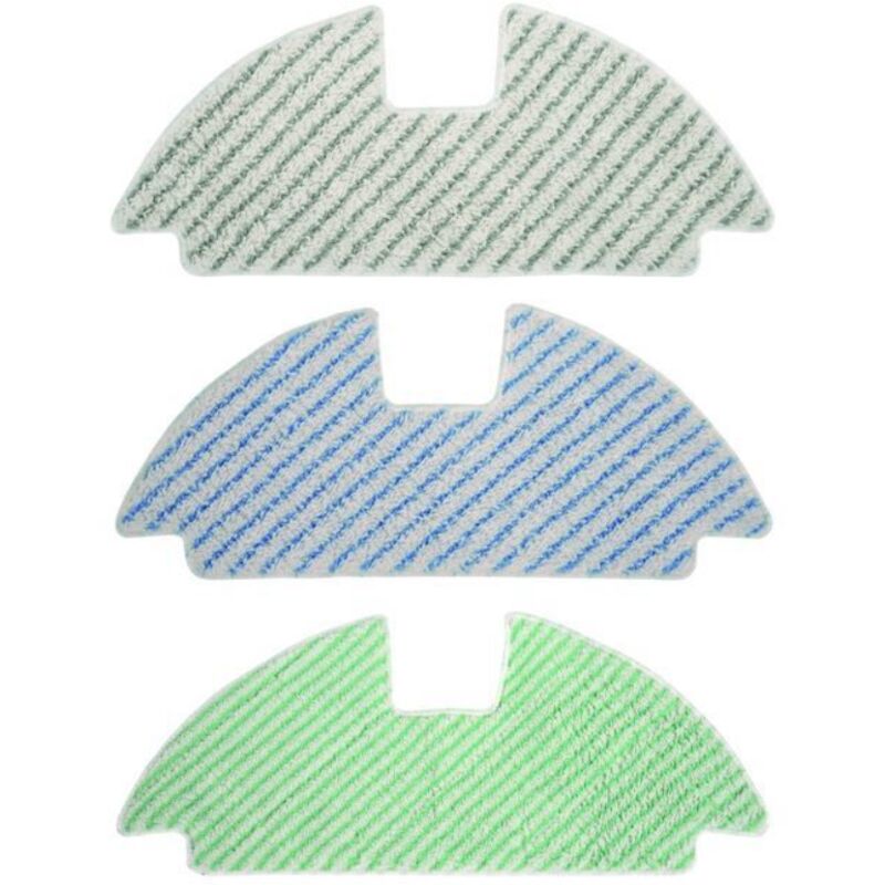 Kit de 3 lingettes microfibres