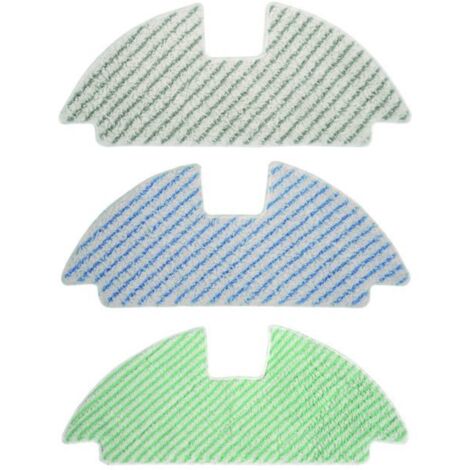 Kit de 3 lingettes microfibres