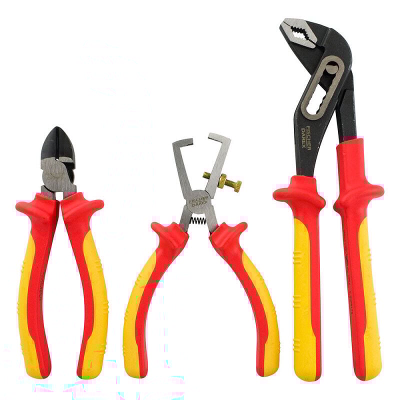 Kit de 3 pinces isolées vde 1000V