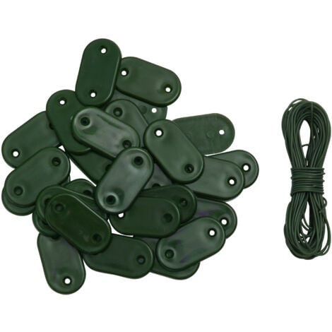 Kit de 30 fijaciones WERKA PRO para pantallas, cañas y esteras