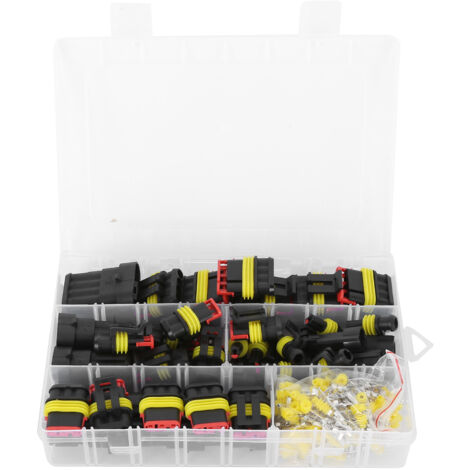 Kit de 300 connecteurs électriques étanches pour moto et auto, assortiment de raccords de câblage