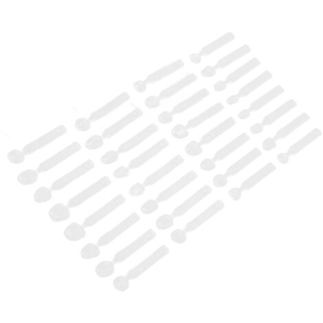 Kit de 32 moules à facettes dentaires en résine, formes variées pour dents antérieures et postérieures, résistant à la chaleur