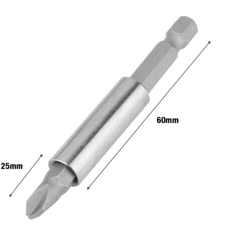 Kit de 33 embouts de tournevis creux avec tiges d'extension pour vis hexagonales, cruciformes et étoiles