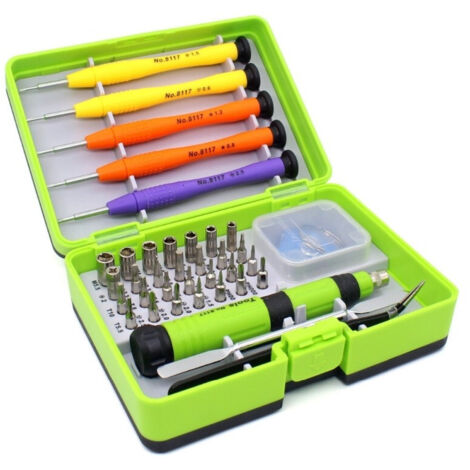 Kit De 36 Outils 8117 Tournevis De Précision Outils De Réparation Smartphone Pince à épiler