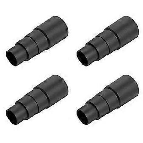 Kit de 4 adaptateurs pour tuyau d'aspirateur, réducteur universel pour tuyau d'aspirateur, adaptateur et connecteur.