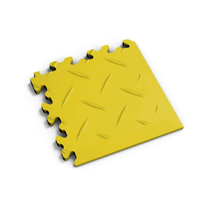 Kit de 4 Angles pour Dalles PVC Jaune \