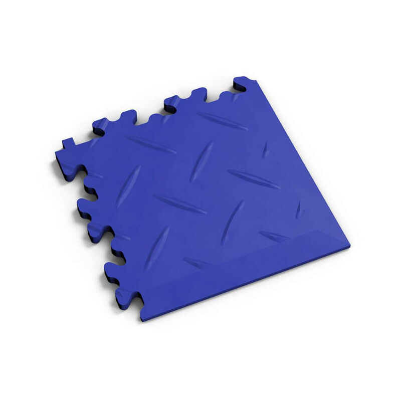 Kit de 4 Angles pour Dalles PVC Bleu ' ' Surface 'Diamant' - Fortelock