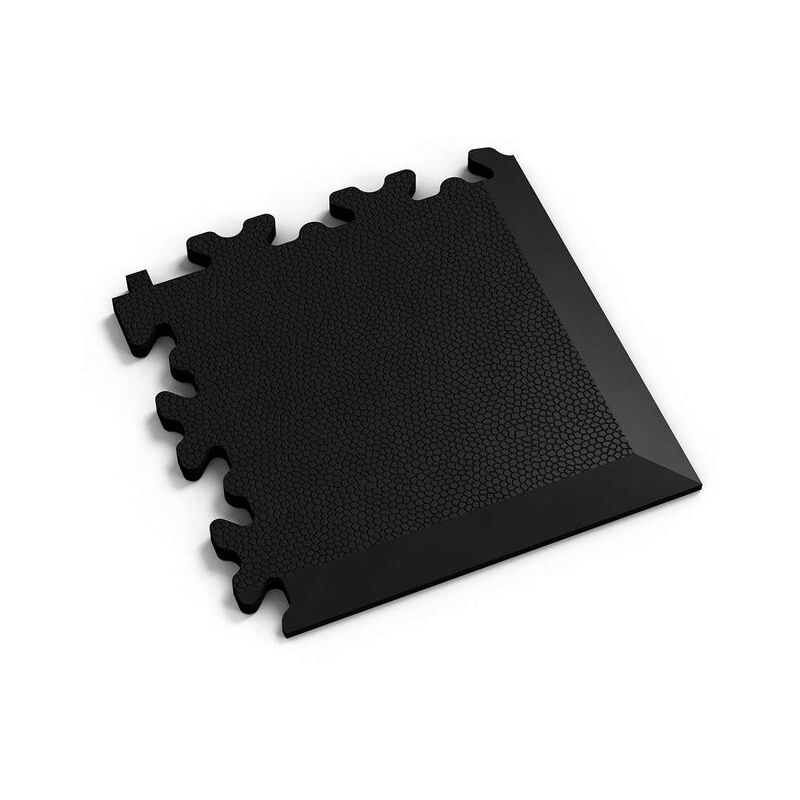 Kit de 4 Angles pour Dalles PVC Noir ' ' Surface 'Skin' - Fortelock