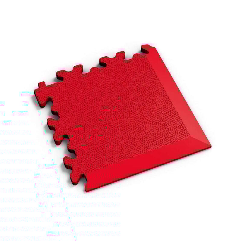 Kit de 4 Angles pour Dalles PVC Rouge ' ' Surface 'Skin' - Fortelock