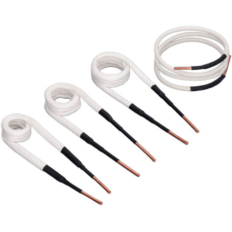 Kit de 4 Bobines en Laiton 3.0mm pour Démontage par Induction - Chauffage Électrique pour Écrous et Boulons