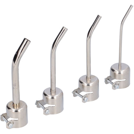 Kit de 4 buses allongées coudées 850 pour station de soudure et dessoudure BGA, accessoire pour pistolet à air chaud.