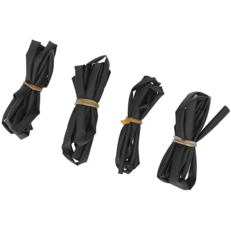 Kit de 4 gaines thermorétractables adhésives, assortiment pour câbles électriques 3MM 4MM 5MM 6MM longueur 1m
