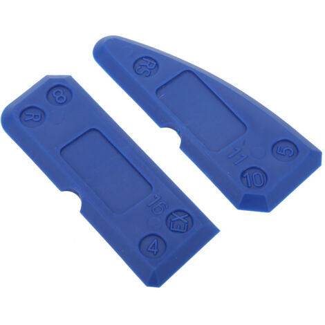Kit de 4 outils à joint silicone pour finition scellement et lissage mastic