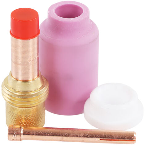 Kit de 4 pièces pour torche TIG WP 17/18/26 : buses céramiques, connecteurs, pinces et protections pour soudage TIG