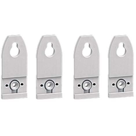 Kit de 4 plaques Bticino MAS pour le montage mural des cadres 93000FM