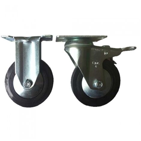 Kit de 4 roues pour groupe diesel KS 6000, KS 8000, KS 9000. - Dimax