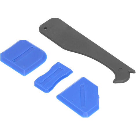 Kit de 4 spatules à joints silicone, idéal pour carrelage salle de bain et cuisine