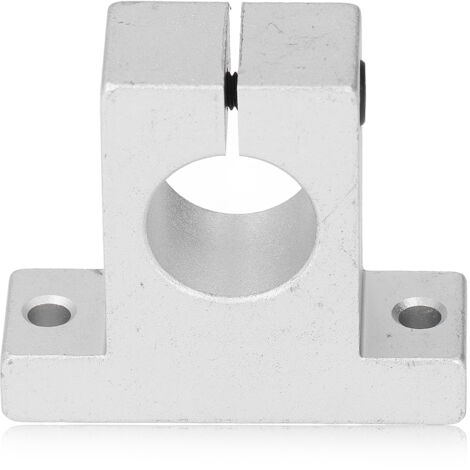 Kit de 4 supports de rail linéaire en alliage d'aluminium pour arbres de 25mm SK25