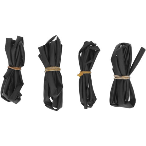 Kit de 4 tubes thermorétractables adhésifs, assortiment électrique 3MM 4MM 5MM 6MM 1mètre