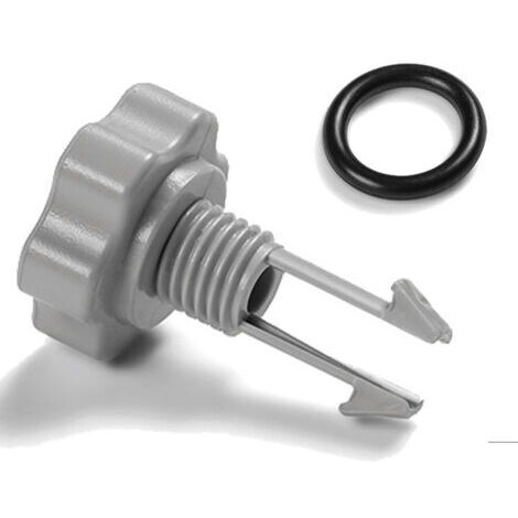Kit de 4 Valves de Purge d'Air et Joints Intex 25002 – pour Pompes de Filtration 10460, 10264