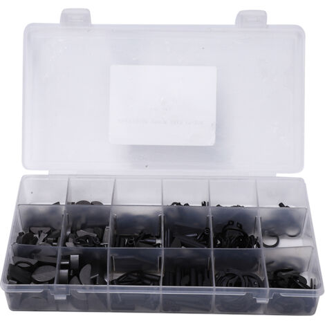 Kit de 450 Épingle Ressort Demi-Cercle, Clavette et Clip Élastique pour Usages Multiples