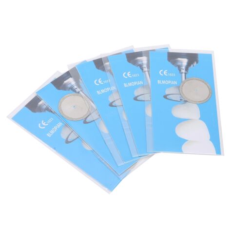 Kit de 5 disques de coupe dentaire double face pour polissage et meulage