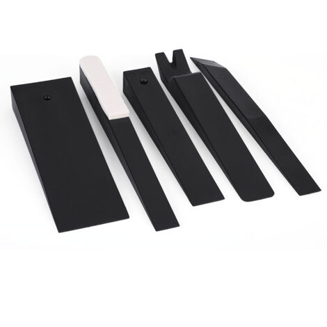 Kit de 5 outils de démontage en plastique pour autoradio - Facile à assembler et désassembler