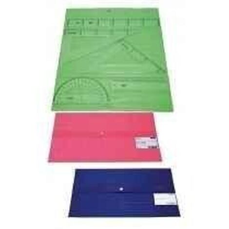 KIT DE 5 PIEZAS DE TRAZADO 2 REGLAS/CARTABON/ESCUADRA Y TRANSPORTADOR MAPED 897112