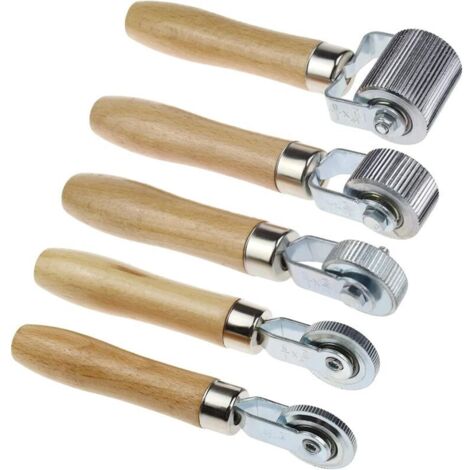 Kit de 5 rouleaux d’installation pour isolation automobile – Largeurs : 4 mm, 7 mm, 12 mm, 20 mm et 40 mm – Outil professionnel pour pose précise de matériaux insonorisants