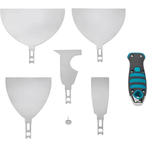 Kit de 5 spatules professionnel et manche Versatility BIHUI