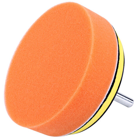 Kit de 5 tampons de polissage 4" pour polisseuse voiture avec adaptateur perceuse M10