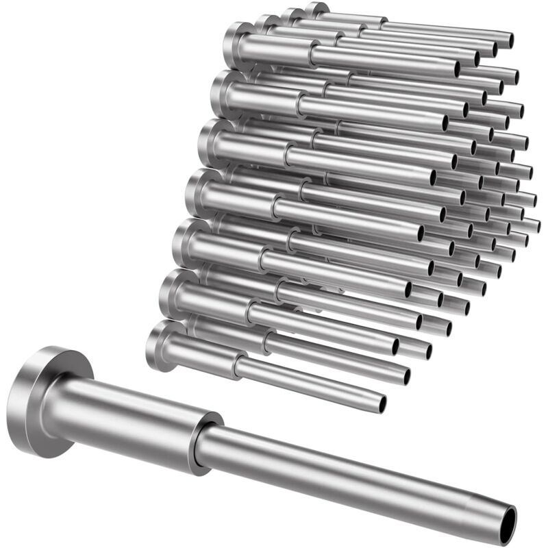 Kit de 50 câbles invisibles, récepteur invisible T316 en acier inoxydable 1/8' et extrémité de goujon pour câble, tendeur 1/8' pour poteau en