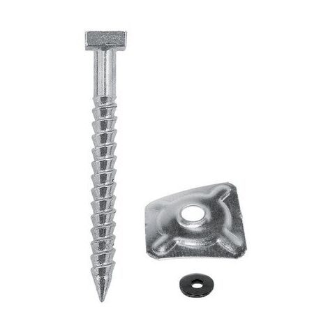 Kit De 50 Fixations, L.120 Mm Gris Bol-Fixations