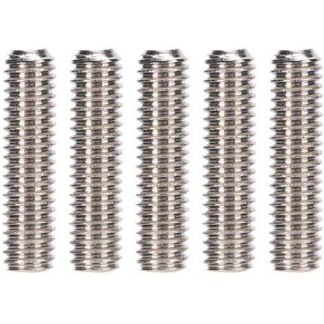 Kit de 50 vis sans tête A2‑70 en acier inoxydable, M3x12 pour réglage et fixation précise