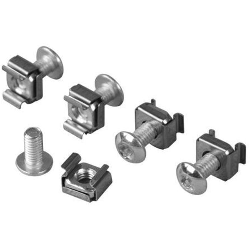 Kit de 50 vis Torx antivol avec écrou cage pour rack et baie 19''