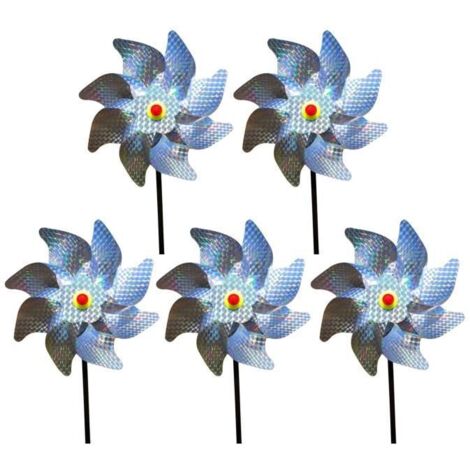 Kit De 5Pcs Balcon Anti-Effondrement Des Oiseaux Réfléchisseurs