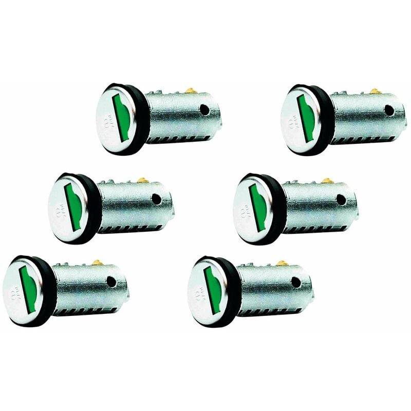 Kit de 6 barrilets haute sécurité pour véhicules de loisirs Zadi