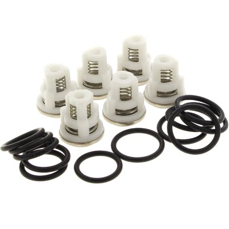 Kit de 6 clapets et joints pour nettoyeurs haute pression – Compatible modèles 160k et 3703v – Fonctionnement optimal garanti – Suroil