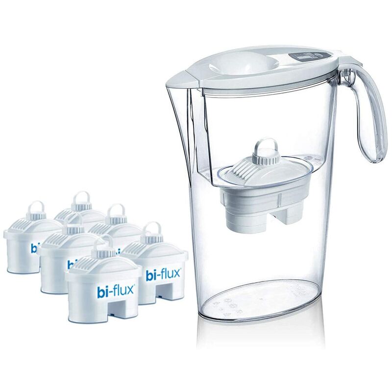

Kit de 6 filtros biflux + 1 jarra stream