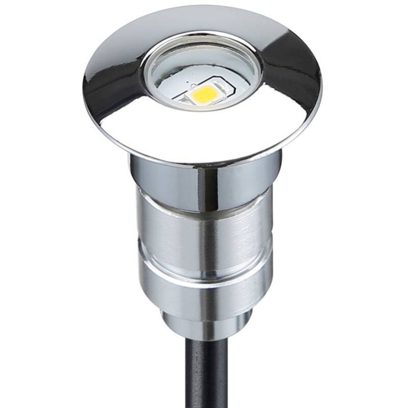 

Kit de 6 luces de escalera 0,8W RGB 12V-DC Ø24x38.5mm