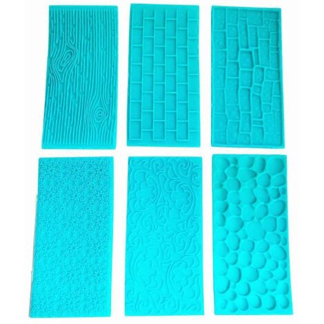 Kit de 6 moules en silicone pour la fabrication de bougies et de savons en résine époxy : outils et fournitures.