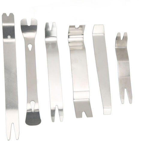 Kit de 6 outils en acier inoxydable pour démontage de garnitures auto
