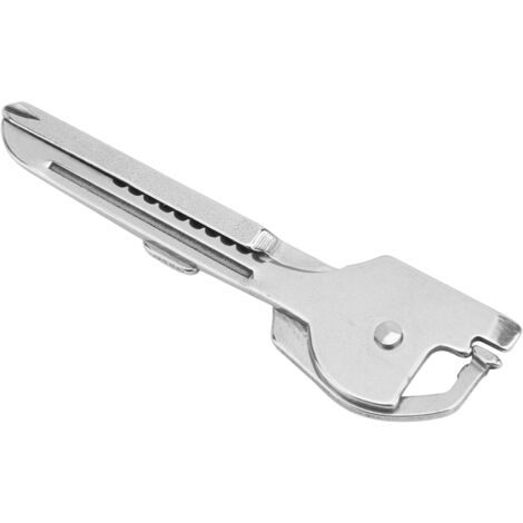 Kit de 6 outils multifonctions portables : couteau pliant, tournevis, ouvre-bouteille et coupe-fil