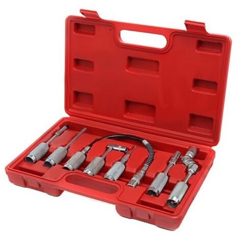 Kit De 7 Adaptadores Para Engrasadoras