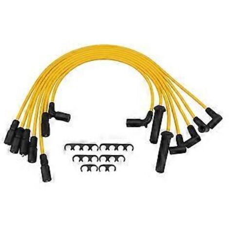 Kit de 7 câbles d'allumage 8 mm pour bougies d'allumage de voiture V8 5,7 L